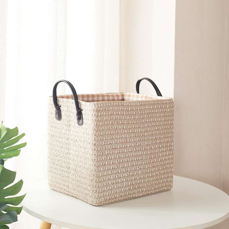 4pcs Japanese Clothes Storage Box Desktop Storage Box(coffee Color)