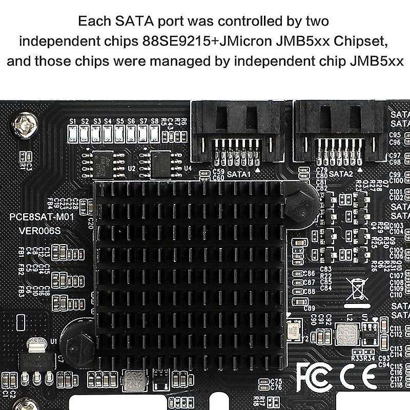 Sata 3 Pci Express Expansion Card Pci-e Sata Controller for Hdd Ssd