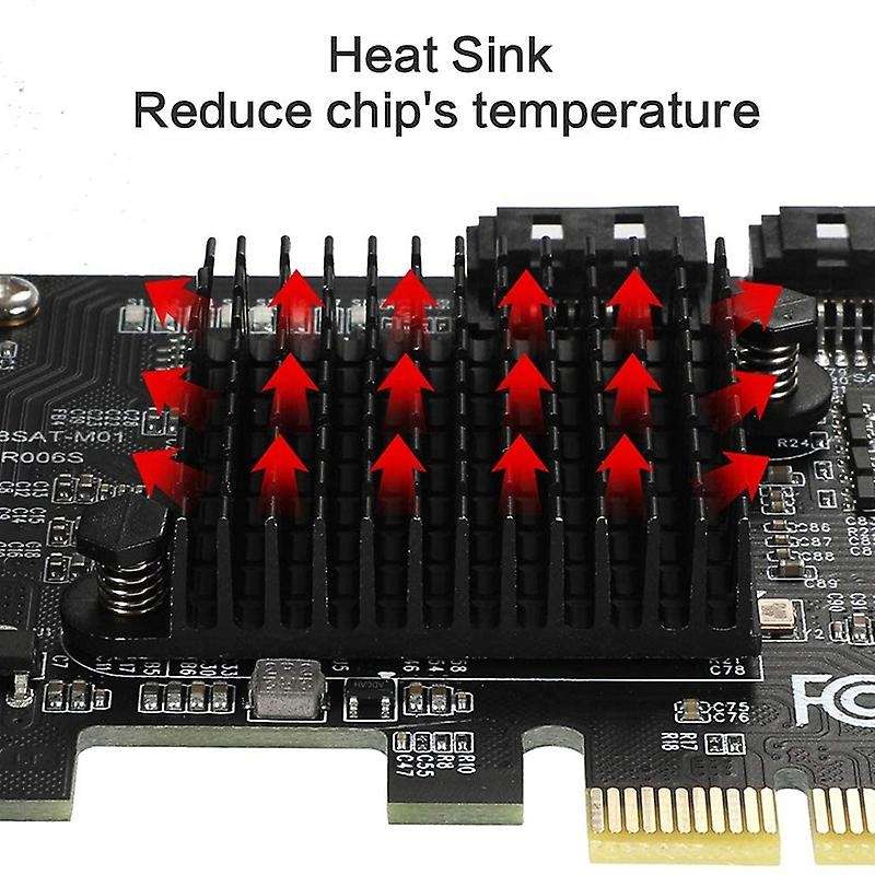 Sata 3 Pci Express Expansion Card Pci-e Sata Controller for Hdd Ssd
