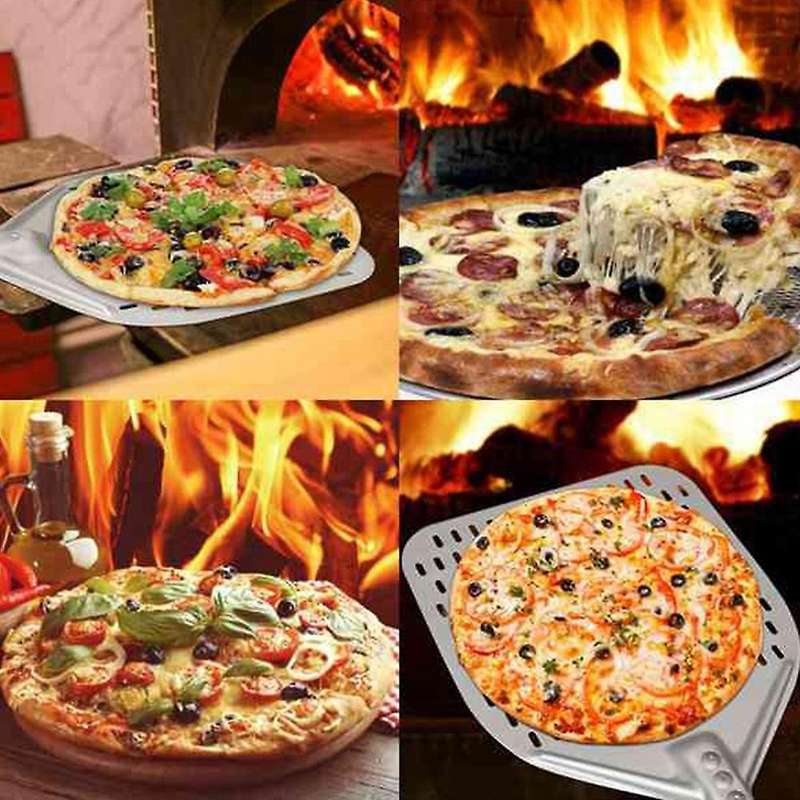 14inch Pizza Shovel Flipping and Transferring Pizza 16inch Handle