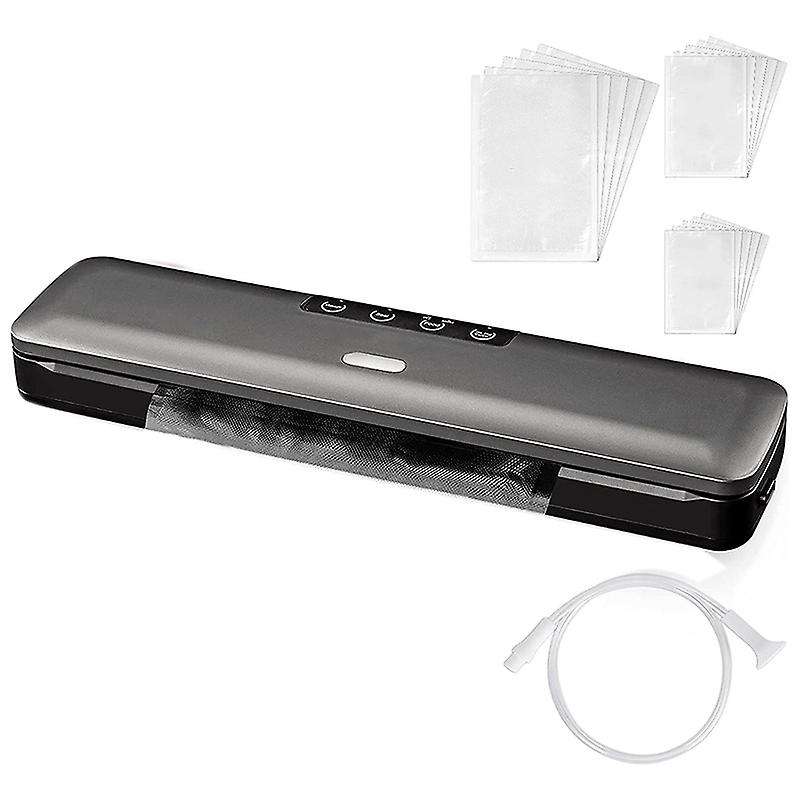 With 15 Free Bags &hose,vacuum Sealer for Dry&wet Food,60 Kpa,us Plug