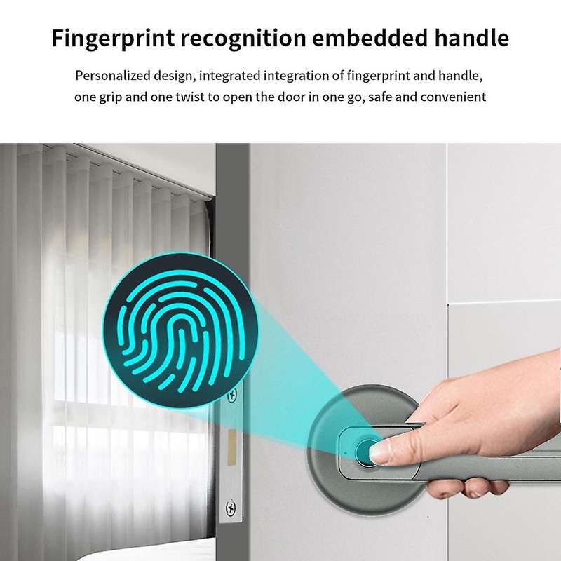 Fingerprint Door Lock Keyless Entry Door Lock,30 Fingerprint
