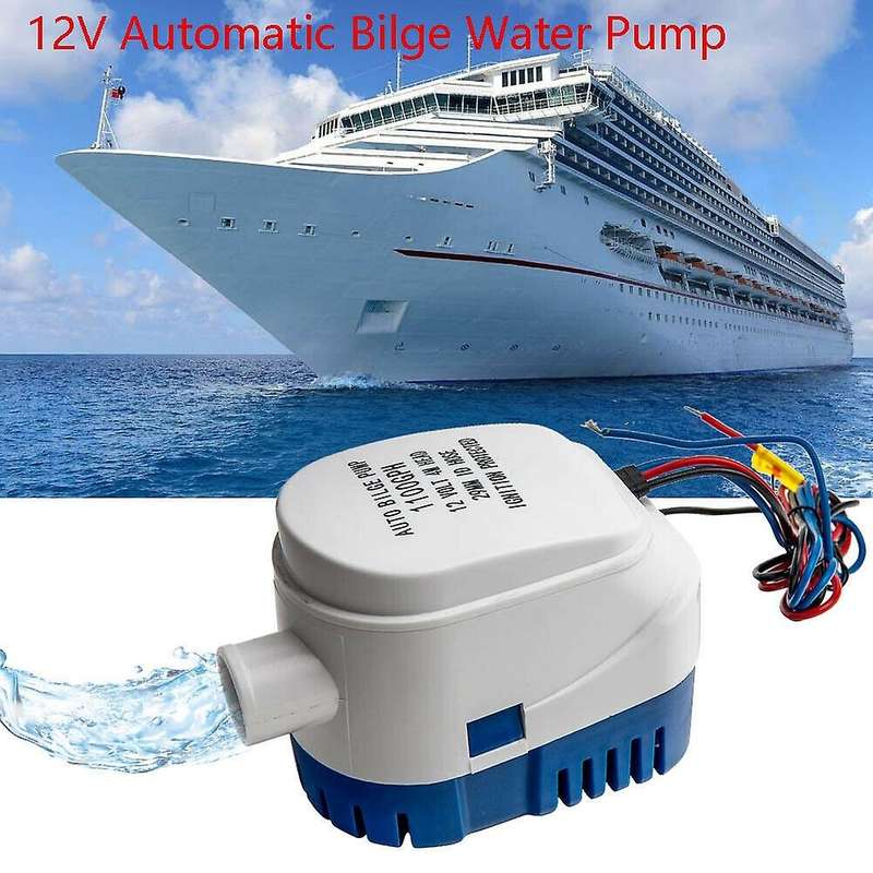 2pcs Submersible Boat Bilge Water Pump 12v Auto with Float Switch