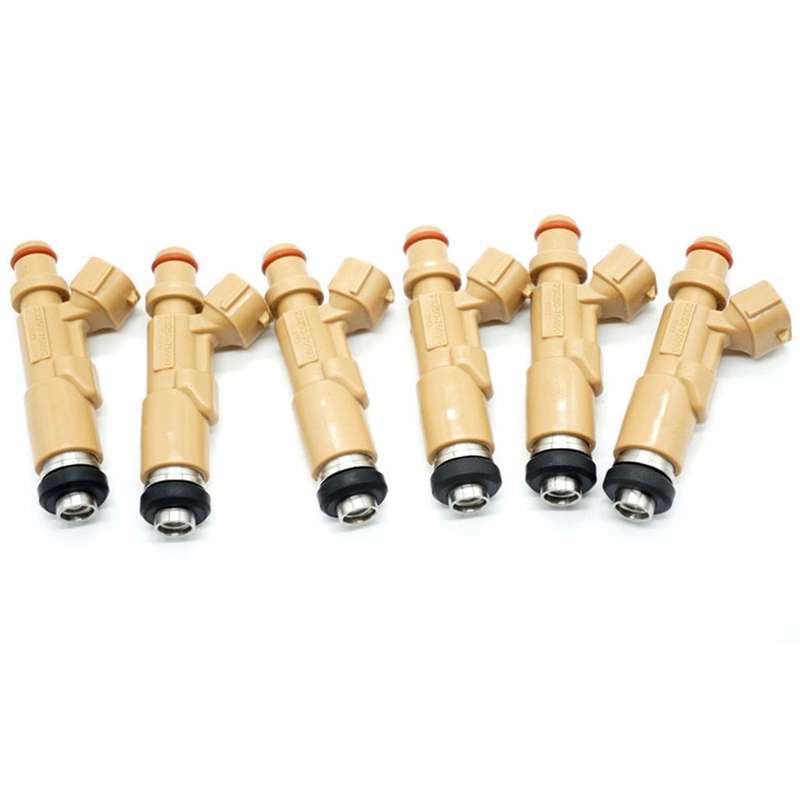 6pcs Fuel Injectors for Toyota Coaster Hilux Land Cruiser 90 Prado
