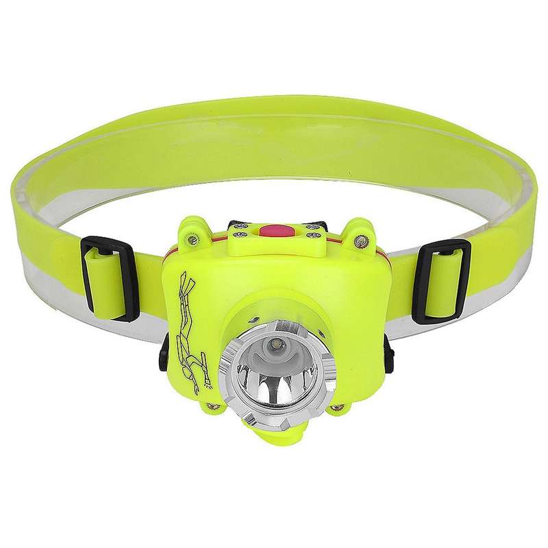 Diving Head Light Lamp Waterproof 4 Mode Swimming Led Flashlight