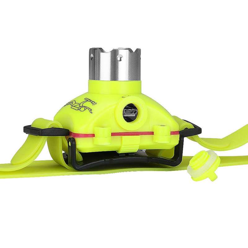 Diving Head Light Lamp Waterproof 4 Mode Swimming Led Flashlight
