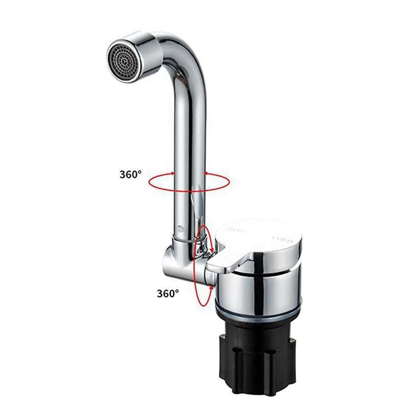Rv Accessories Hot/cold/rotating Faucet for Kitchen Bathroom Camper