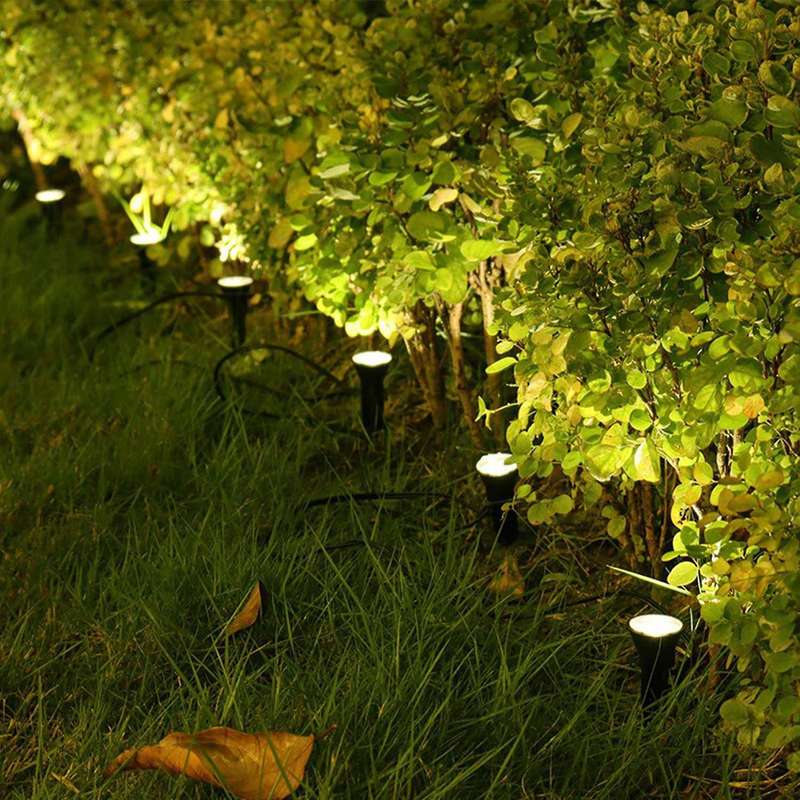 3x 10 In 1 Solar Lights Waterproof for Garden Path Pool Decor