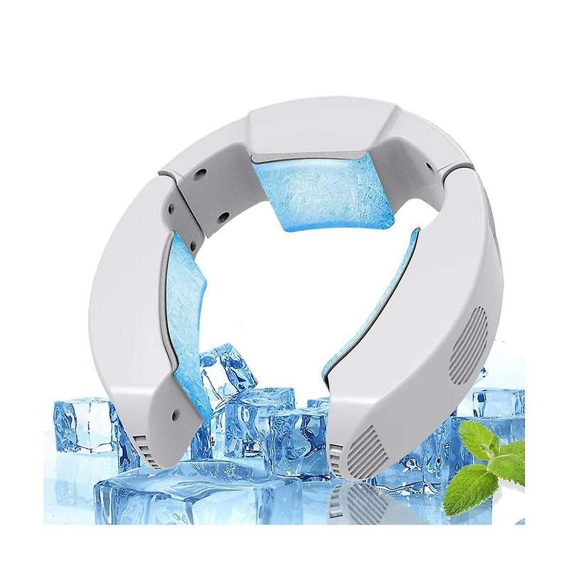 Neck Fan, Neck Air Conditioner, 3 Cooling Plates, Portable Neck Fan