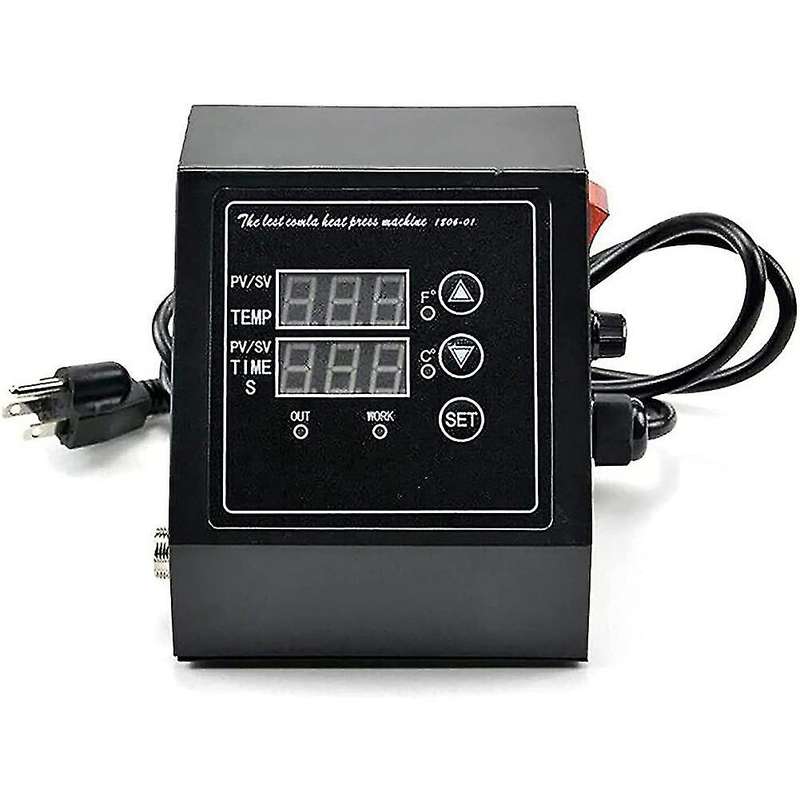 Hot Press Combination Led Control Box Machine Thermostat 220v Us Plug