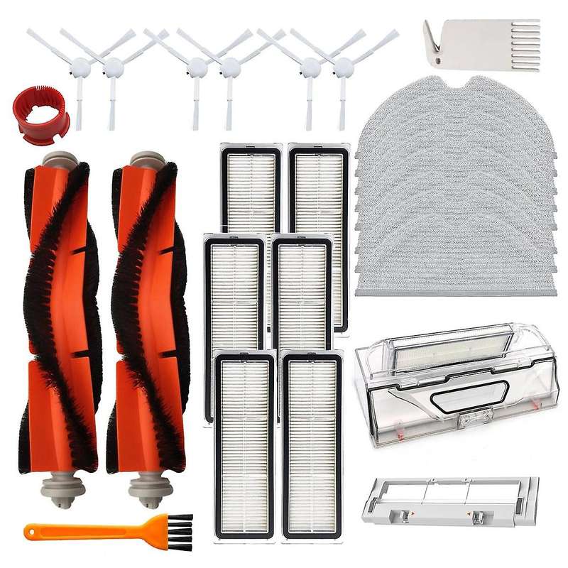 Filter Main Side Brush Mop Dust Box Kit for Xiaomi 1c Stytj01zhm
