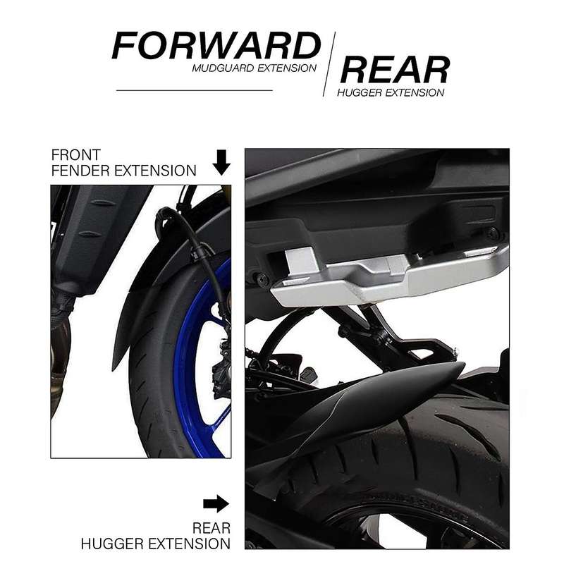 Motorcycle Accessories Front / Rear Fender for Yamaha Tracer 9 Gt
