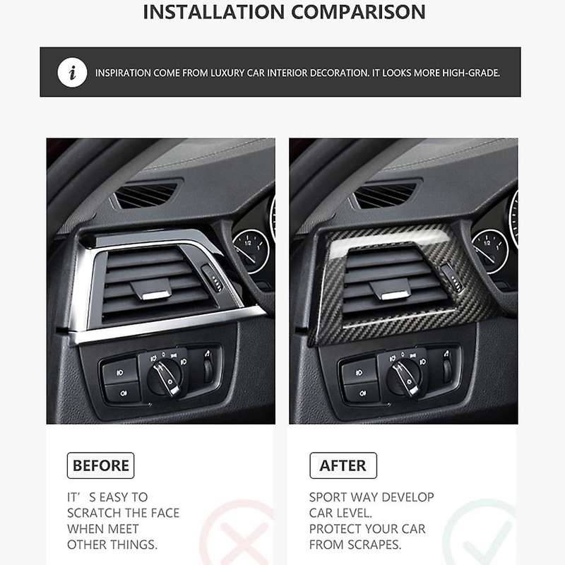 Air Outlet Vent Cover Trim for -bmw 3 Series F30 F31 13-18,right Side