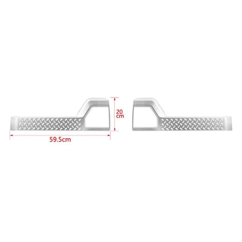 Car Inner Door Cover for Suzuki Jimny 2019-2022,abs Silver