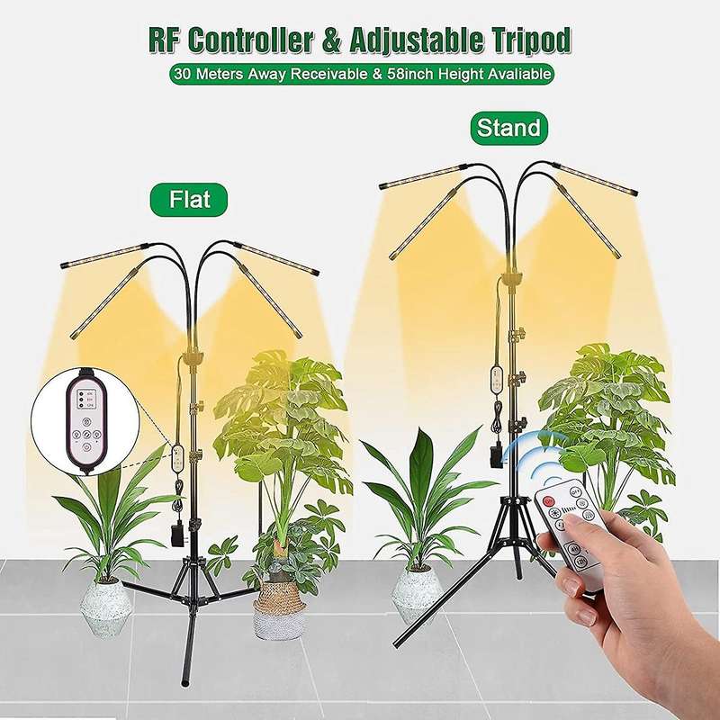 Led Grow Lights for Indoor Plants Full Spectrum Plant Light Us Plug
