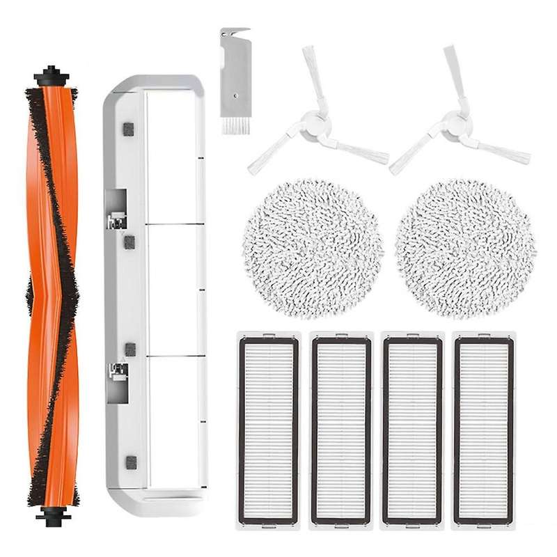11pcs Main Side Brush Hepa Filter Mop Cloth for Xiaomi Stytj06zhm