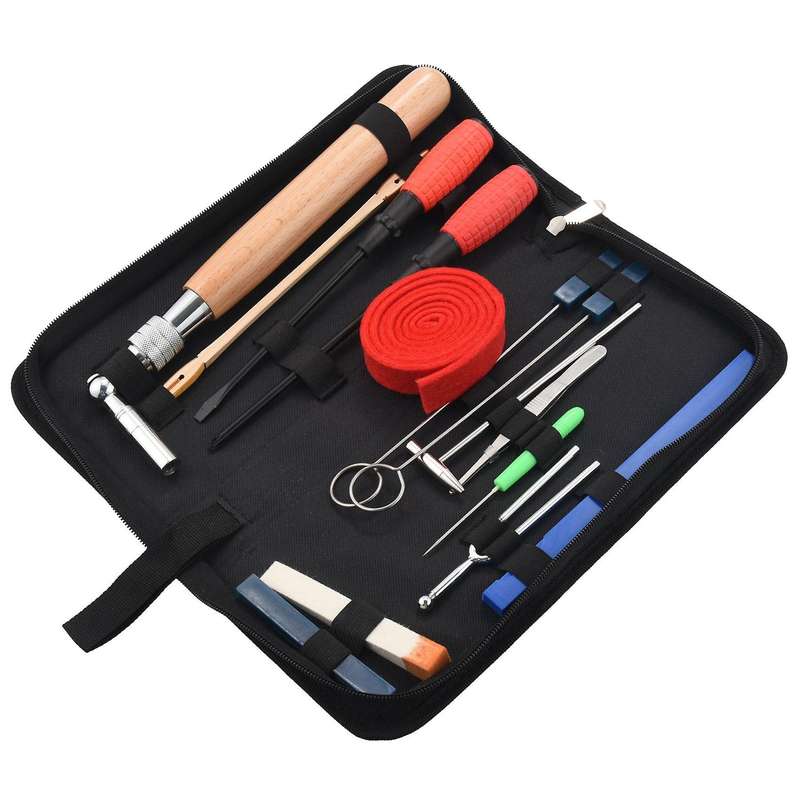 Professional Piano Tuning Kit Tools Set Piano Tuning Wrench with Bag