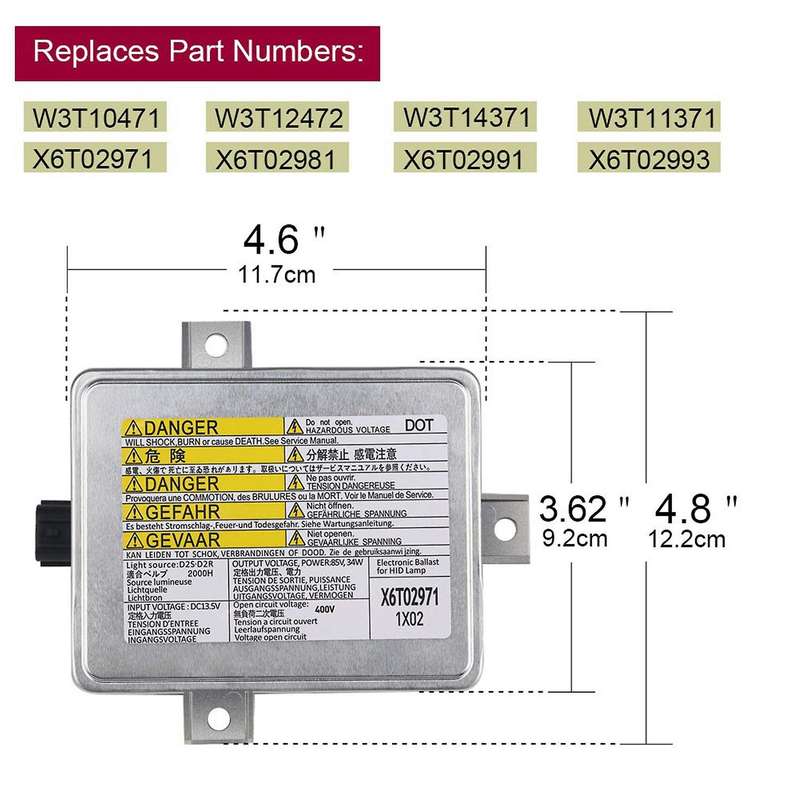 3119-s0k-a10 Xenon Hid Headlight Ballast for Honda S2000 Accord Mazda