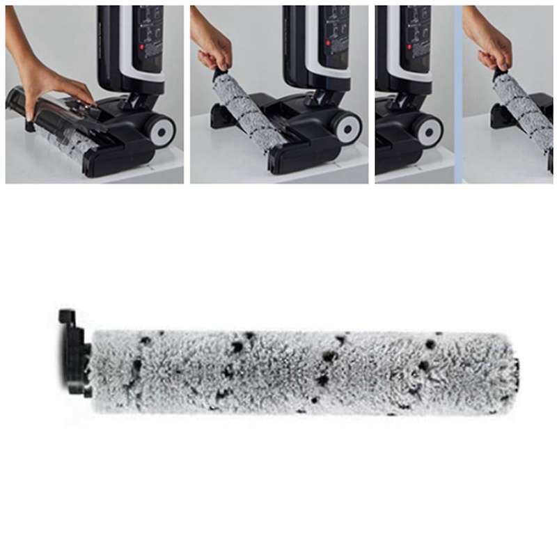 7pcs Main Roller Brush for Deerma Vx100 Cordless Scrubber Sweeping