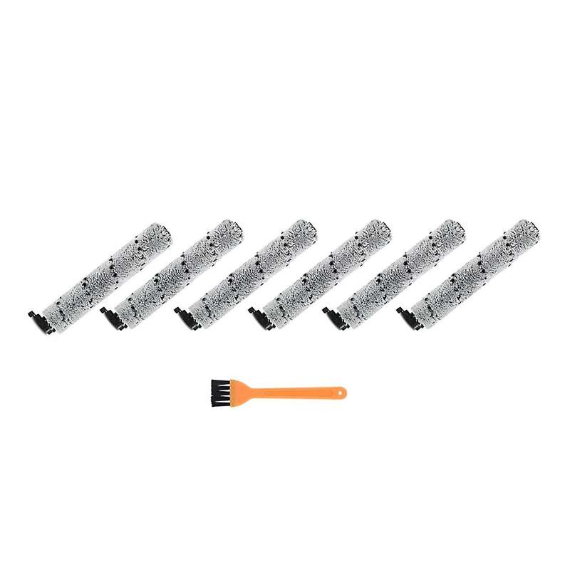 7pcs Main Roller Brush for Deerma Vx100 Cordless Scrubber Sweeping