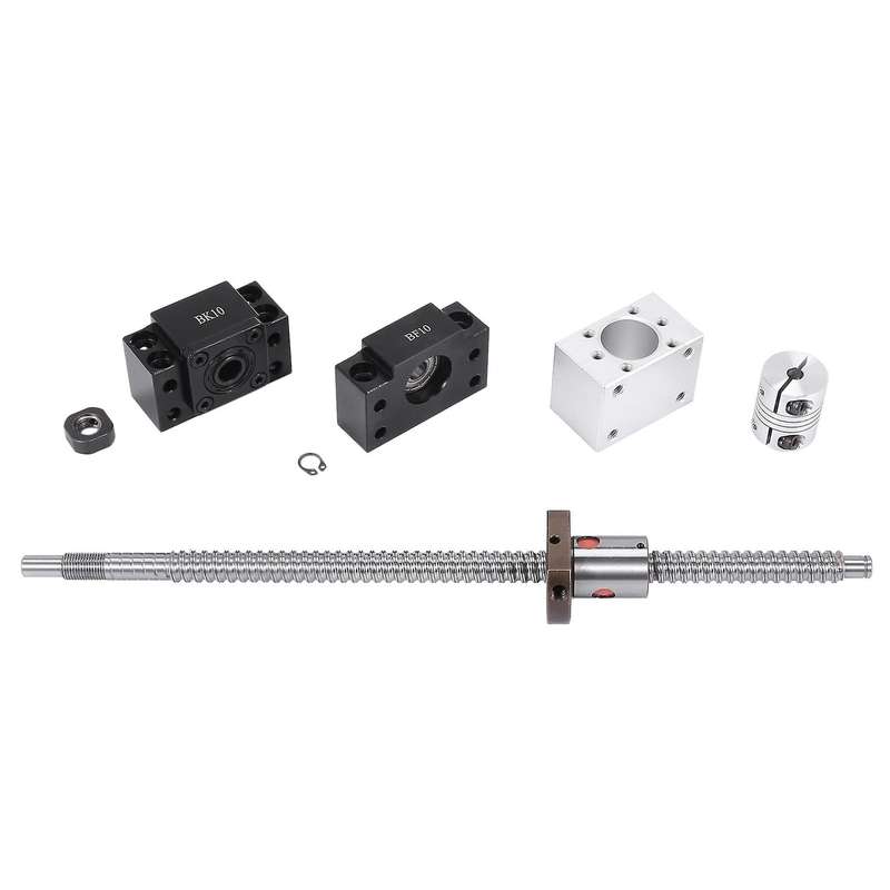 Rolled Ball Screw+end Machined+ball Nut +end Support+coupler