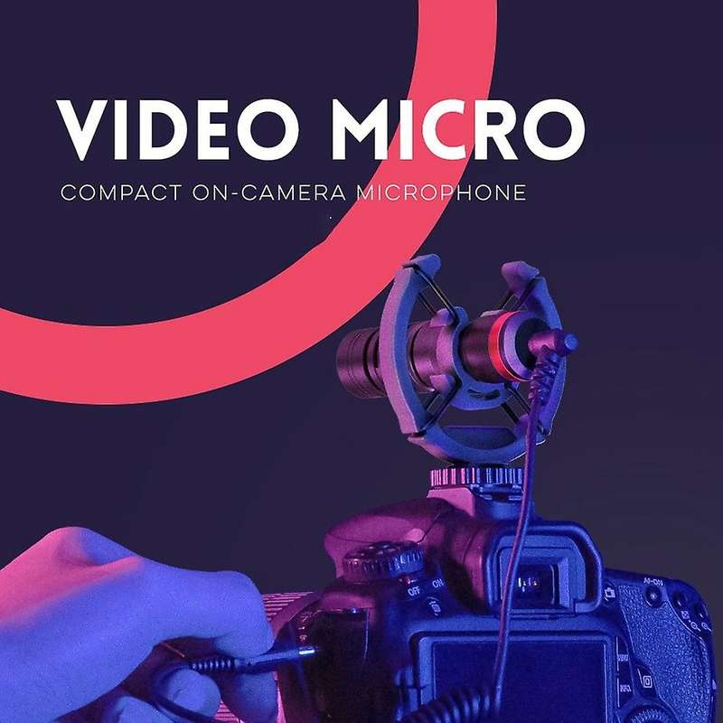 Video Microphone for Iphone/andoid Smartphones Digital Slr Cameras