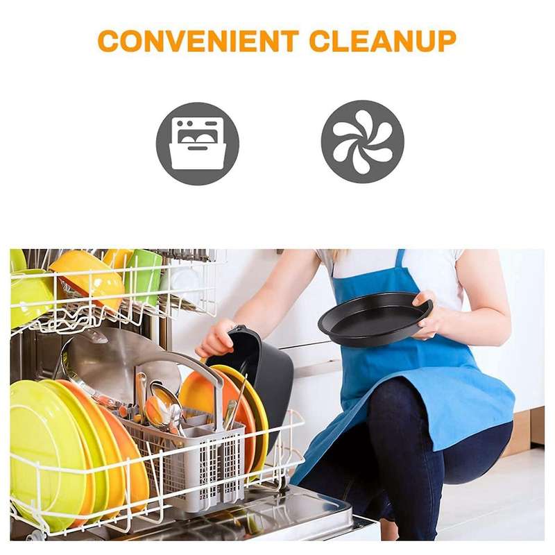 8inch Air Fryer Accessories,for 3.8l-7.6l Square Air Fryer, for Oven