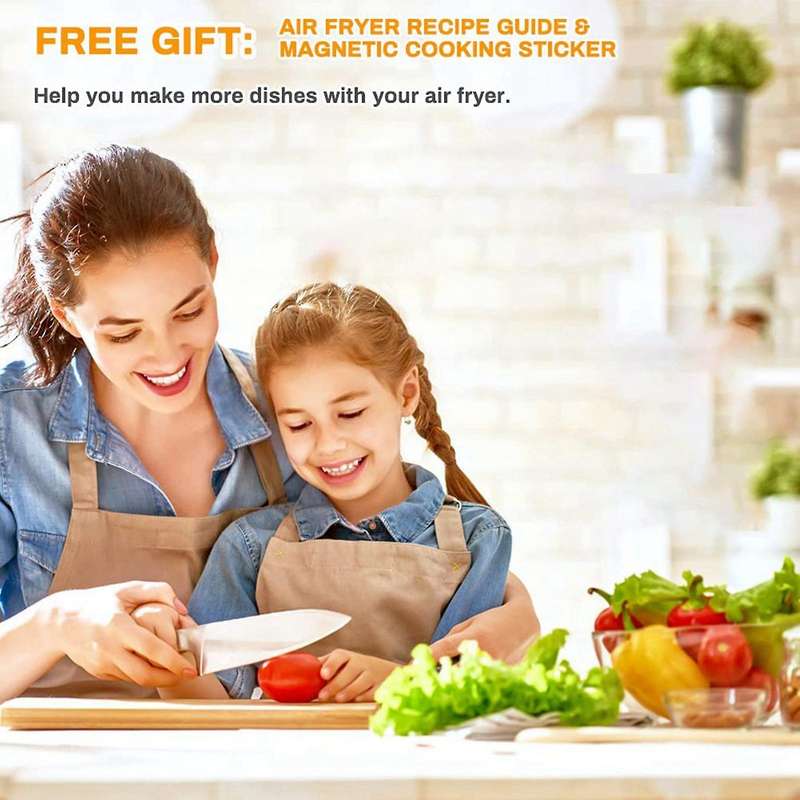 8inch Air Fryer Accessories,for 3.8l-7.6l Square Air Fryer, for Oven