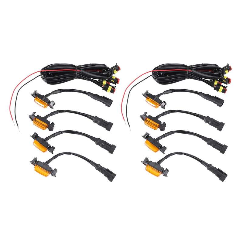 Set Of 20 Grille Amber Lights for Toyota Tacoma Trd Grill 2016-2018