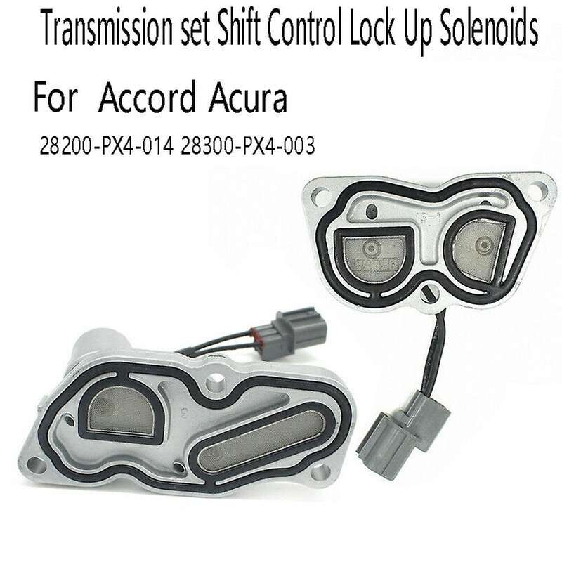 2pcs Transmission Set Shift Control Lock Up Solenoids Suit for Honda