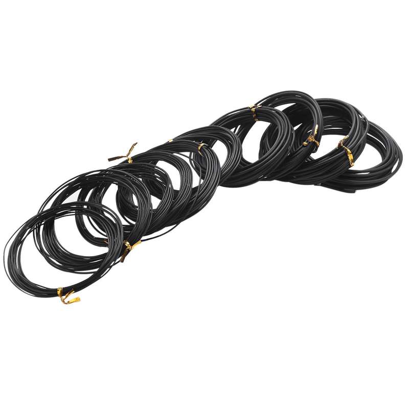 40 Rolls Bonsai Wires Anodized Aluminum Training Wire In 5 Sizes
