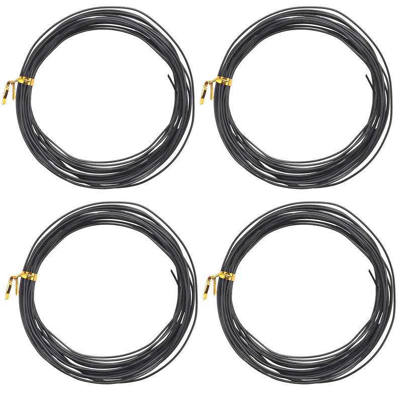 40 Rolls Bonsai Wires Anodized Aluminum Training Wire In 5 Sizes