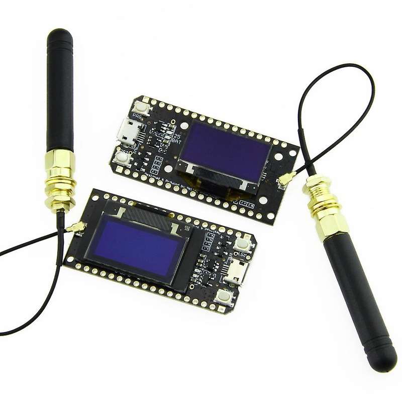 2pcs Of Lora32 Oled-display Bluetooth Wifi Lora Development Board