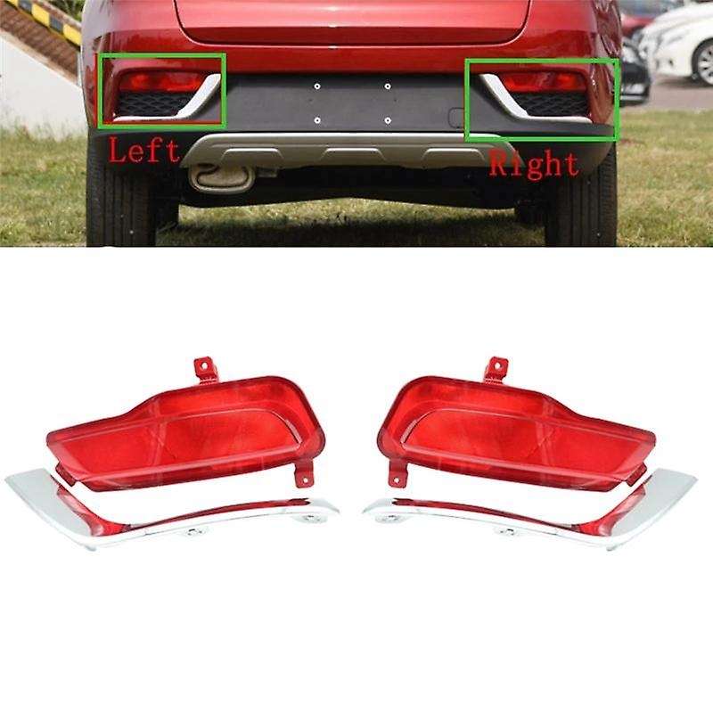 Left Rear Bumper Fog Light Warning Taillights for Mg Zs 2017-2019