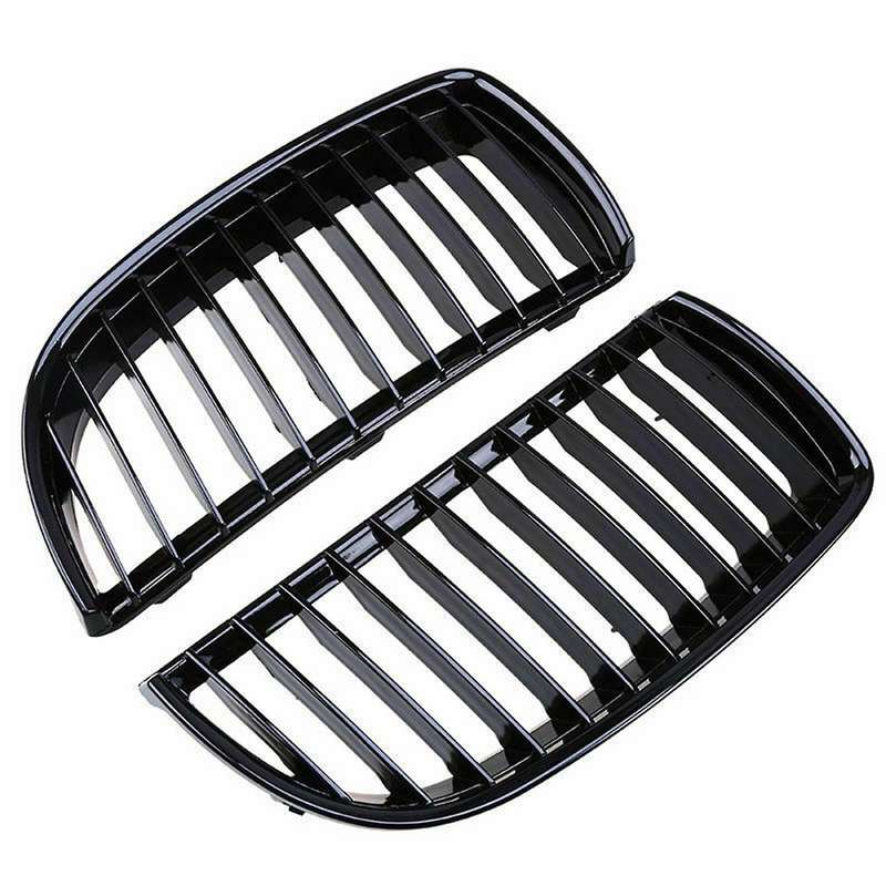 Car Gloss Black Front Bumper Radiator Grilles Grill For-bmw 3 Series