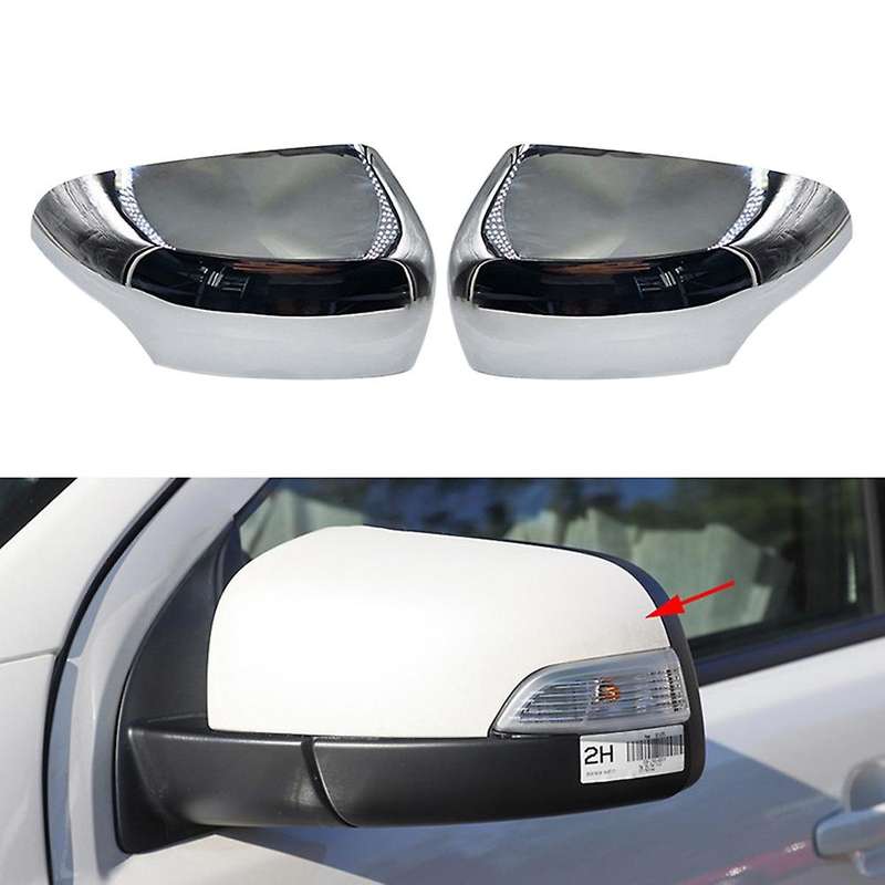 Car Chrome Rearview Mirror Cover for Ford Everest 16-20 Ranger 12-18