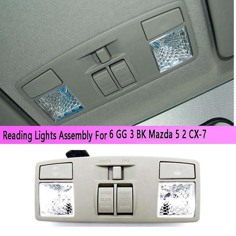 Reading Lights with Sunroof Switch for Mazda 6 Gg Mazda 3 Bk