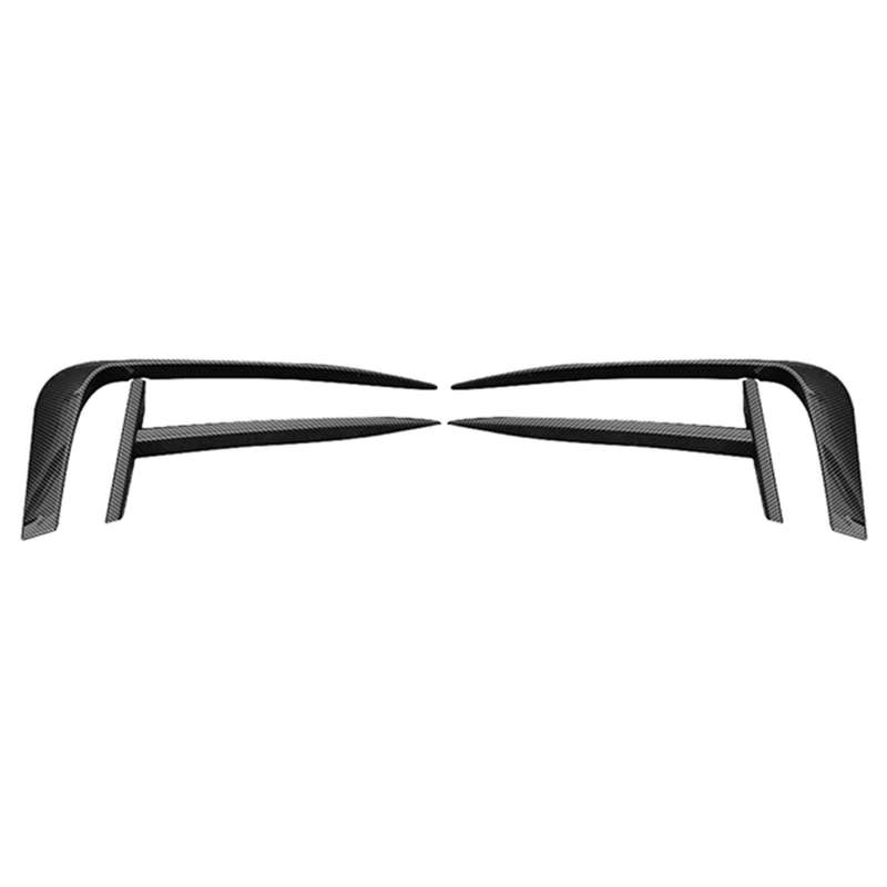 Carbon Fiber Fog Light Eyebrow Eyelid Cover for Jetta Mk7 2019-2021