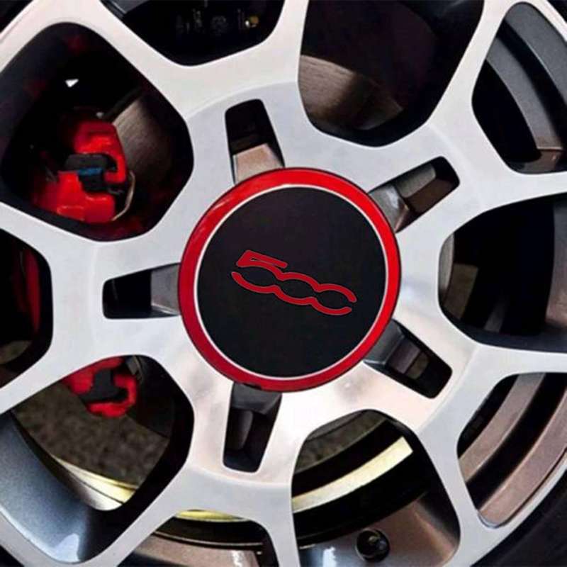 4pcs 133mm Hubcap for Fiat 500 500c 500l Wheel Centre Hub Caps