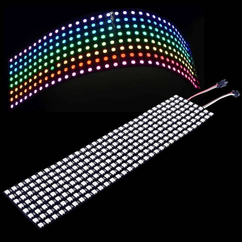 16x16 Sk6812 Ws2812b Flexible Led Panel Digital Pixel Screen Dc5v