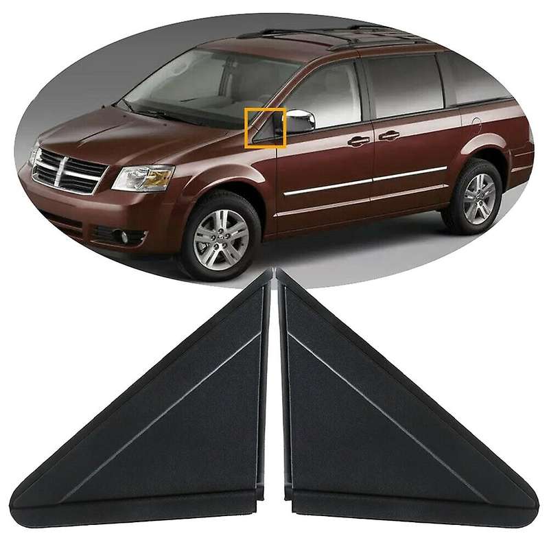 2pcs for 08-17 Grand Caravan/town&country View Mirror Flag Applique