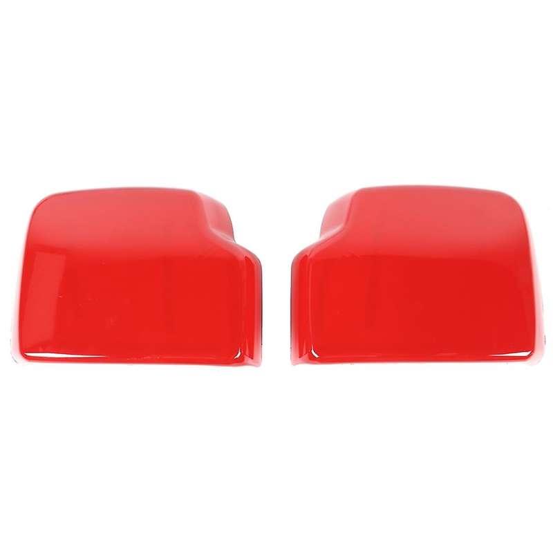 For Suzuki Rear Mirror Decal Frame Cover Trim Decorative ,red