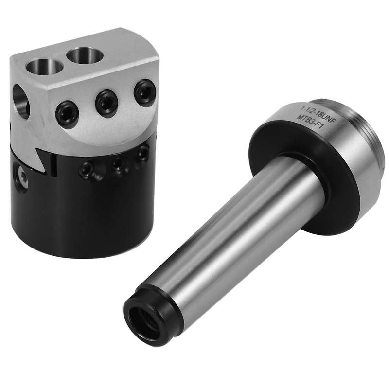 1 Set 50mm Usage Boring Head with Morse Taper Shank for Lathe