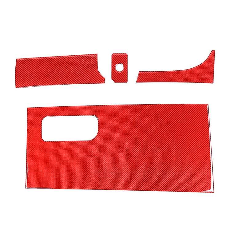 Car Co-pilot Storage Box Panel Trim for Ram 1500 2018-2022 ,red