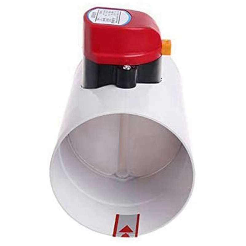 160mm Air Damper Valve Electric Motorized Check Valve for 6 Inch