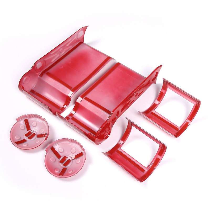 Side Air Outlet Frame Trim For-toyota Fj Cruiser 2007-2021 Red