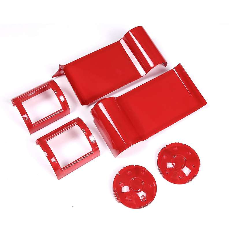 Side Air Outlet Frame Trim For-toyota Fj Cruiser 2007-2021 Red