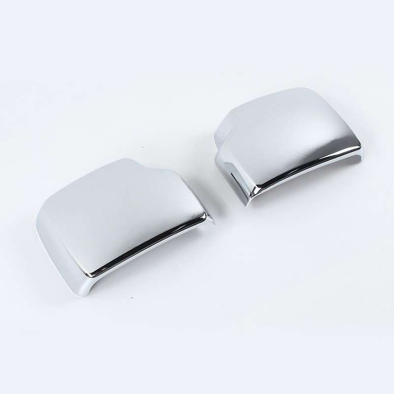 For Suzuki Rear Mirror Decal Frame Cover Trim Decorative,silver