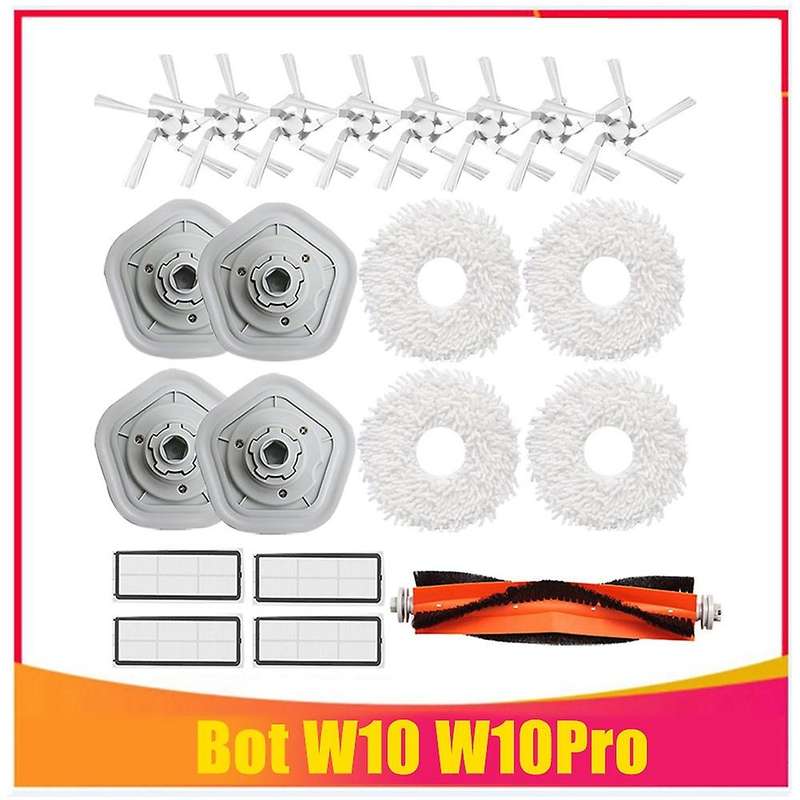 Replacement Accessories Mop Cloth Main Side Brush Hepa Filter