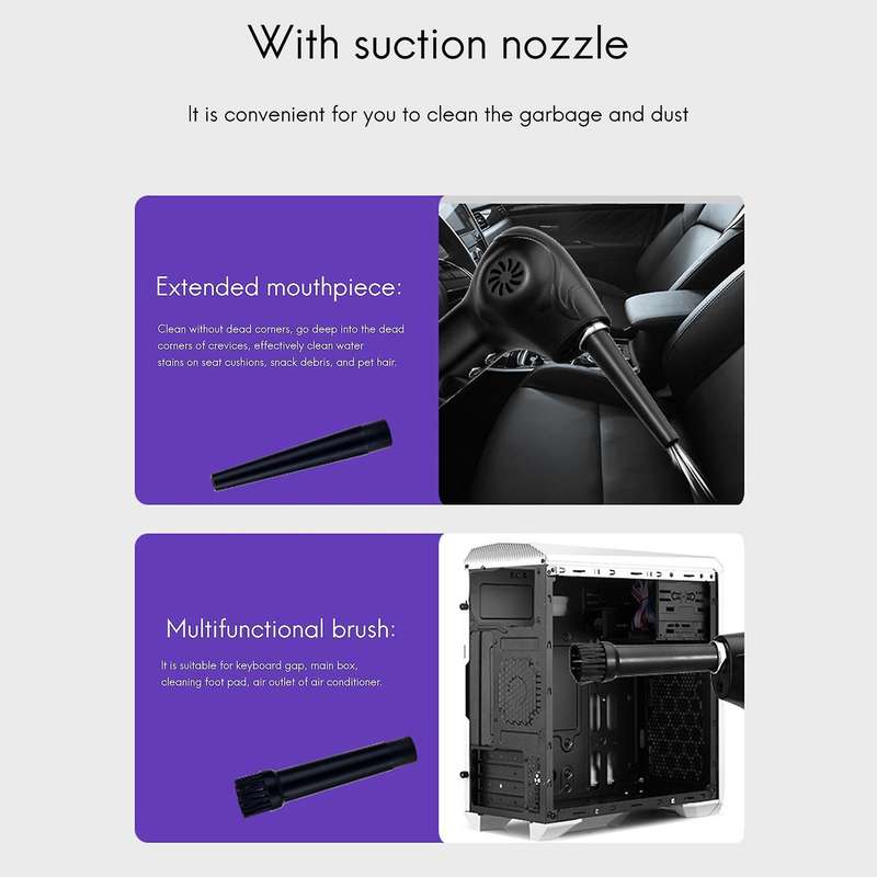 Usb Computer Keyboard Dust Blower Car Wireless Strong Wind B